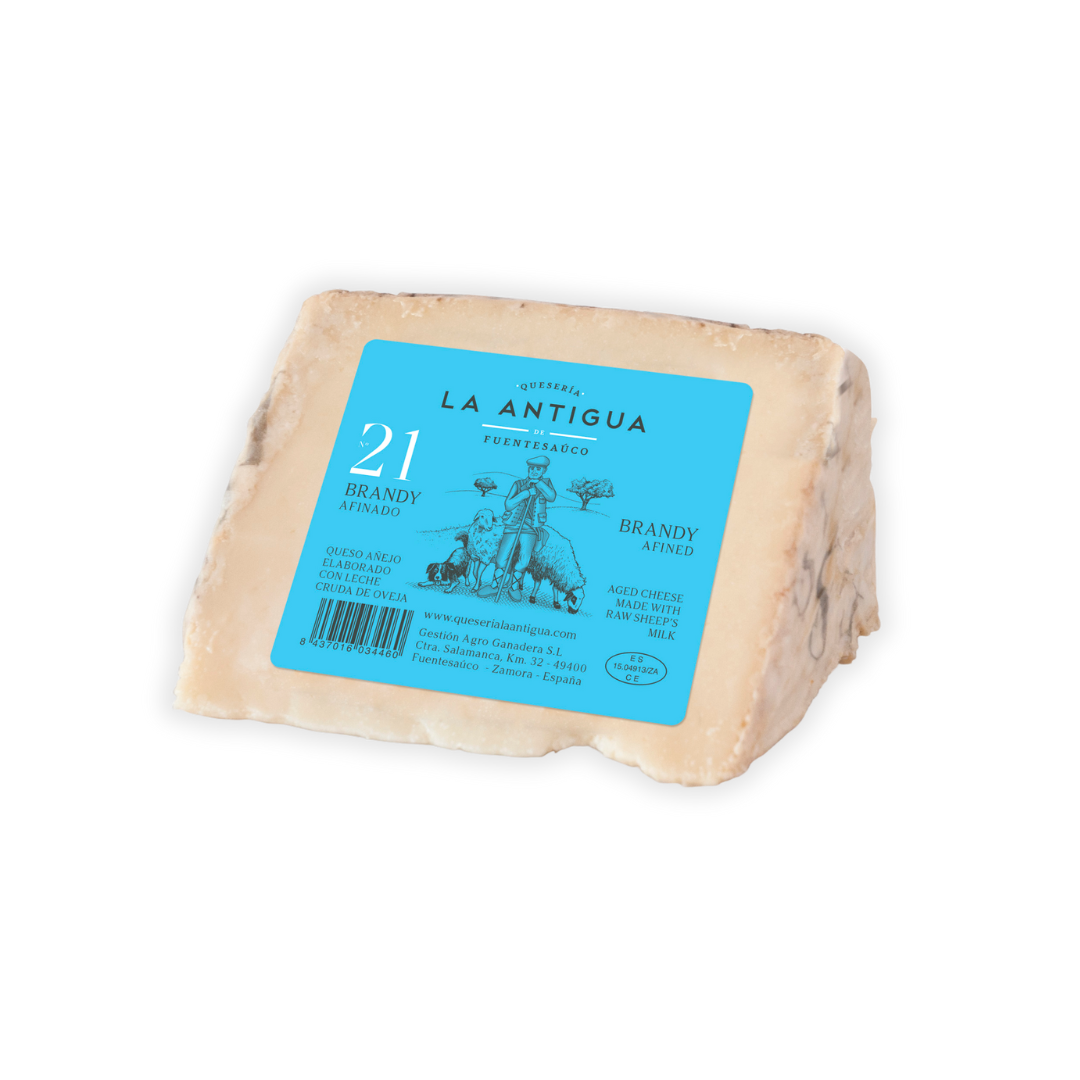 queso añejo con brandy